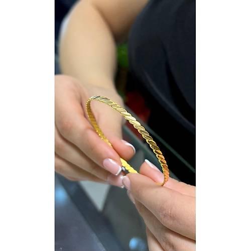 Burma Bilezik | 12 gr (GRAM) Burma Bilezik Yatırımlık  İşçiliksiz 22 Ayar Altın