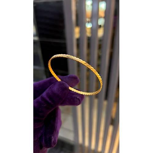 Burma Bilezik | 10 gr (GRAM) Burma Bilezik 22 Ayar Altın Yatırımlık Işçiliksiz