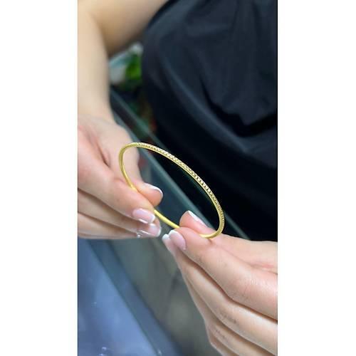 Ajda Bilezik | 15 gr (Gram) Dorika Toplu Ajda Bilezik 22 Ayar Altın
